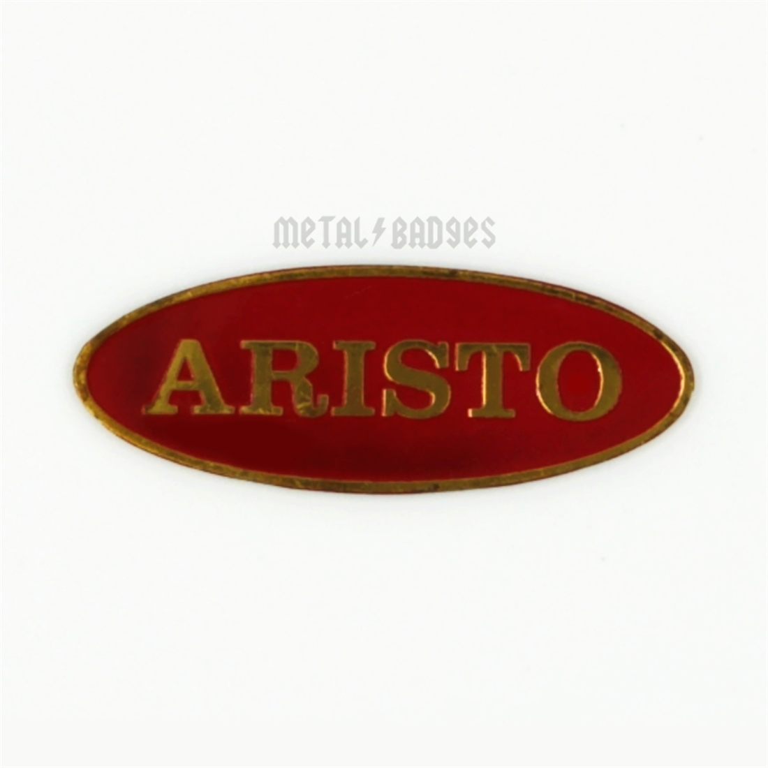 Aristo Oval Enamel Badge - Enamel Colour finish, Enamel Lapel Pins by Metal Badges
