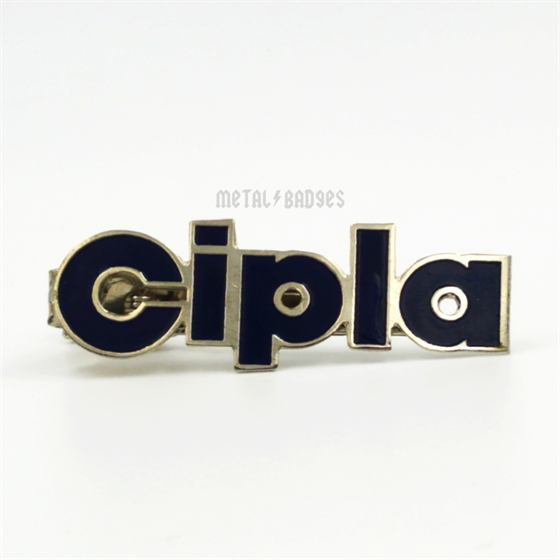 Cipla Cut-Out Logo Badge - Silver/Nickel finish Corporate Logo Badges | Metal Badges