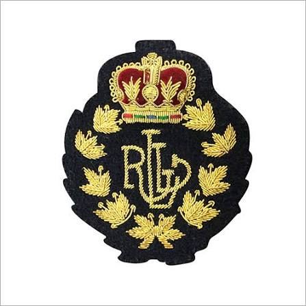 Indian Air Force Badge - Design 09 - Polished Gold finish Defence | Metal Badges