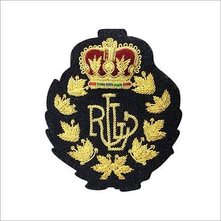 Indian Air Force Badge - Design 09 - Polished Gold finish, Defence by Metal Badges