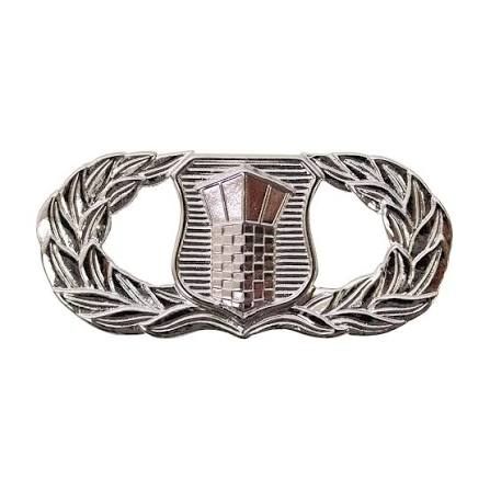 Indian Air Force Badge - Design 16 - Polished Gold finish, Defence by Metal Badges