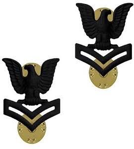 Indian Navy Badge - Design 57 - Polished Gold finish, Defence by Metal Badges