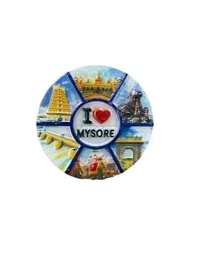 Custom Fridge Magnet - Design 13 - Enamel Colour finish Fridge Magnets | Metal Badges