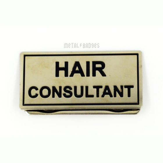 Designation Name Badge view 3