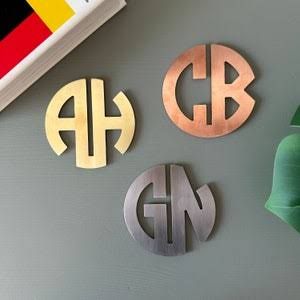Custom Metal Coaster - Design 38 - Brushed Steel finish, Hospitality by Metal Badges