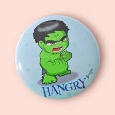 Cartoon Metal Badge - Design 08 - Enamel Colour finish, Kids by Metal Badges