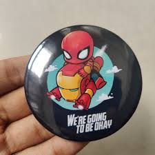 Cartoon Metal Badge - Design 18 - Enamel Colour finish, Kids by Metal Badges