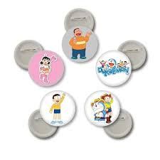 Cartoon Metal Badge - Design 21 - Enamel Colour finish Kids | Metal Badges