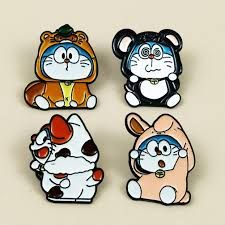 Cartoon Metal Badge - Design 26 - Enamel Colour finish, Kids by Metal Badges