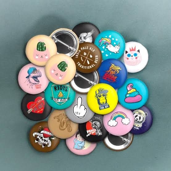 Positive Message Badge - Design 31 - Enamel Colour finish, Kids by Metal Badges