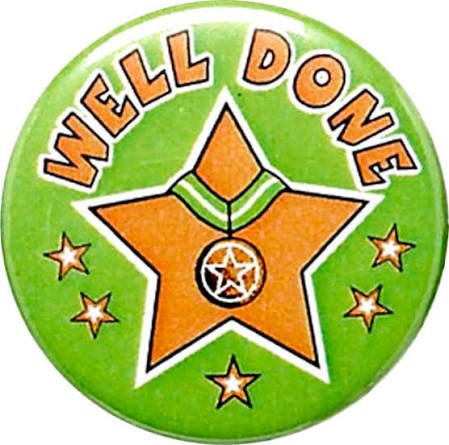 Positive Message Badge - Design 37 - Enamel Colour finish Kids | Metal Badges