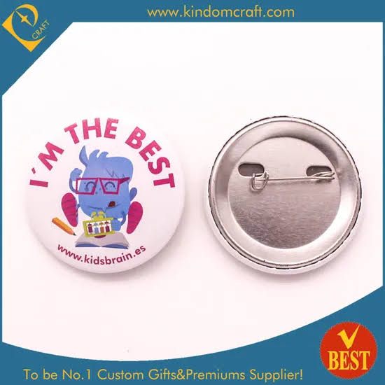 Positive Message Badge - Design 41 - Enamel Colour finish, Kids by Metal Badges