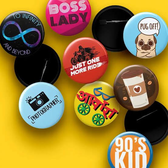 Positive Message Badge - Design 42 - Enamel Colour finish Kids | Metal Badges