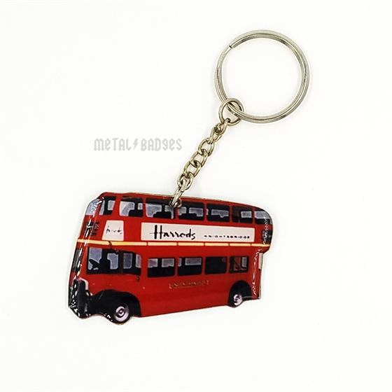 Souvenir Enamel Keychain - Enamel Colour finish Metal Keychains | Metal Badges