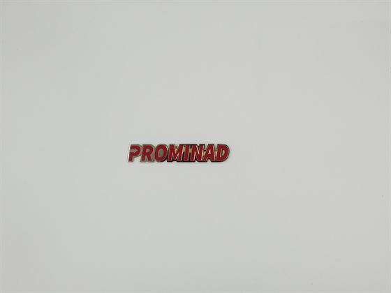 Prominad 3D Letter Logo Badge view 2
