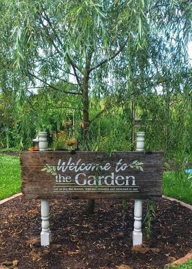 Garden & Door Sign - Design 10 - Brushed Steel finish, Real Estate by Metal Badges