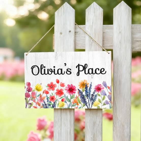 Garden & Door Sign - Design 12 - Brushed Steel finish Real Estate | Metal Badges
