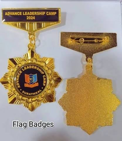 School Badge - Design 09 - Enamel Colour finish Schools | Metal Badges