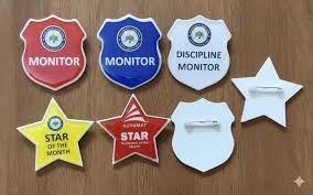 School Badge - Design 16 - Enamel Colour finish Schools | Metal Badges
