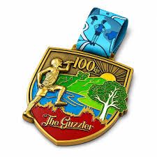 Marathon Finisher Medal - Design 06 - Antique Gold finish Sports | Metal Badges