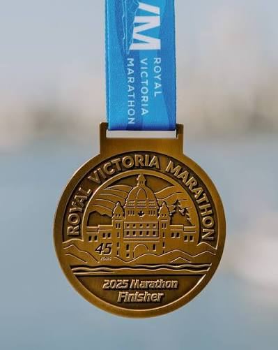 Marathon Finisher Medal - Design 12 - Antique Gold finish Sports | Metal Badges