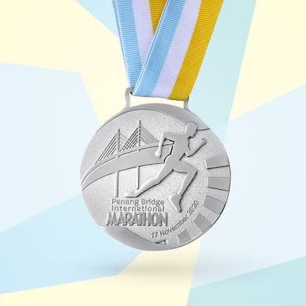 Marathon Finisher Medal - Design 16 - Antique Gold finish Sports | Metal Badges