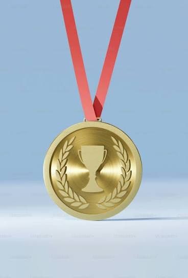Medal & Medallion - Design 24 - Antique Gold finish, Sports by Metal Badges