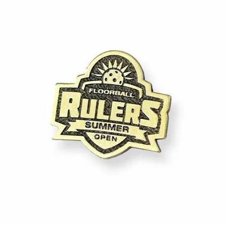 Player Name Badge - Design 34 - Antique Gold finish, Sports by Metal Badges