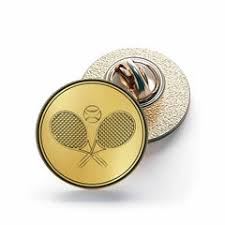 Team Badge - Design 41 - Antique Gold finish Sports | Metal Badges