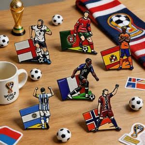 Team Badge - Design 43 - Antique Gold finish Sports | Metal Badges