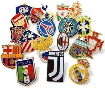 Team Badge - Design 44 - Antique Gold finish Sports | Metal Badges