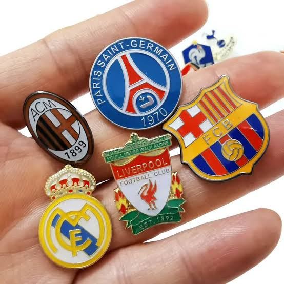 Team Badge - Design 46 - Antique Gold finish Sports | Metal Badges
