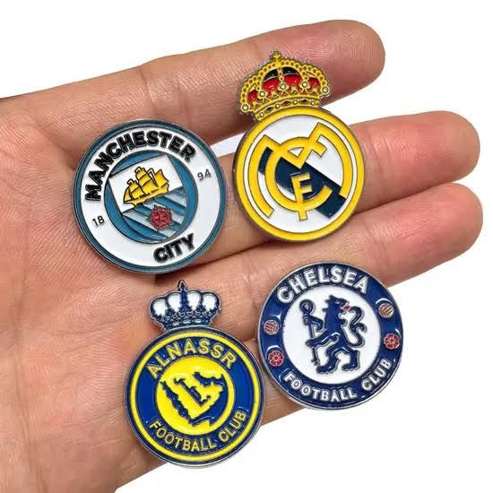 Team Badge - Design 50 - Antique Gold finish Sports | Metal Badges
