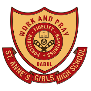 St Anne's Girls Highschool - Metal Badge